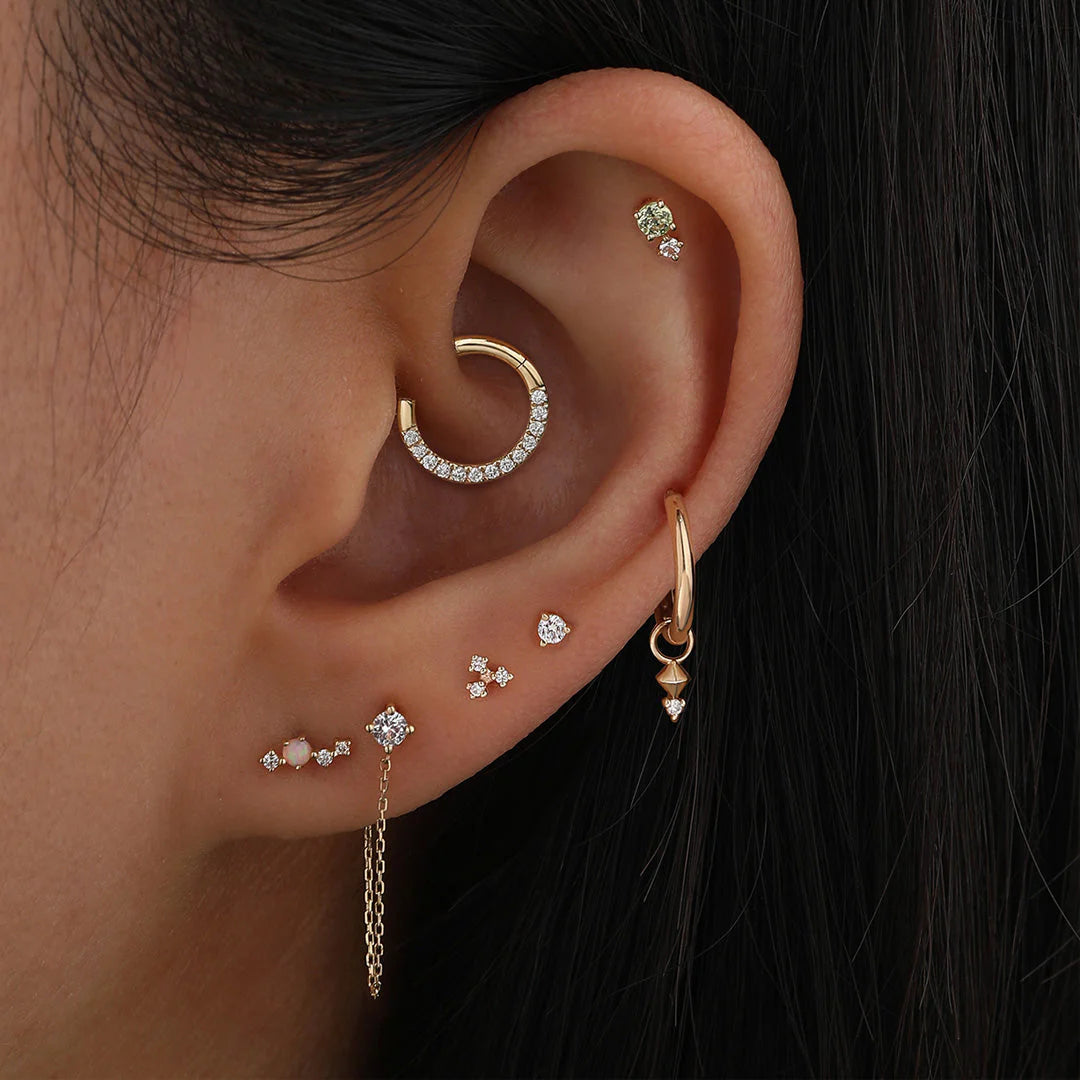 ALANA | Diamond Clicker Earring