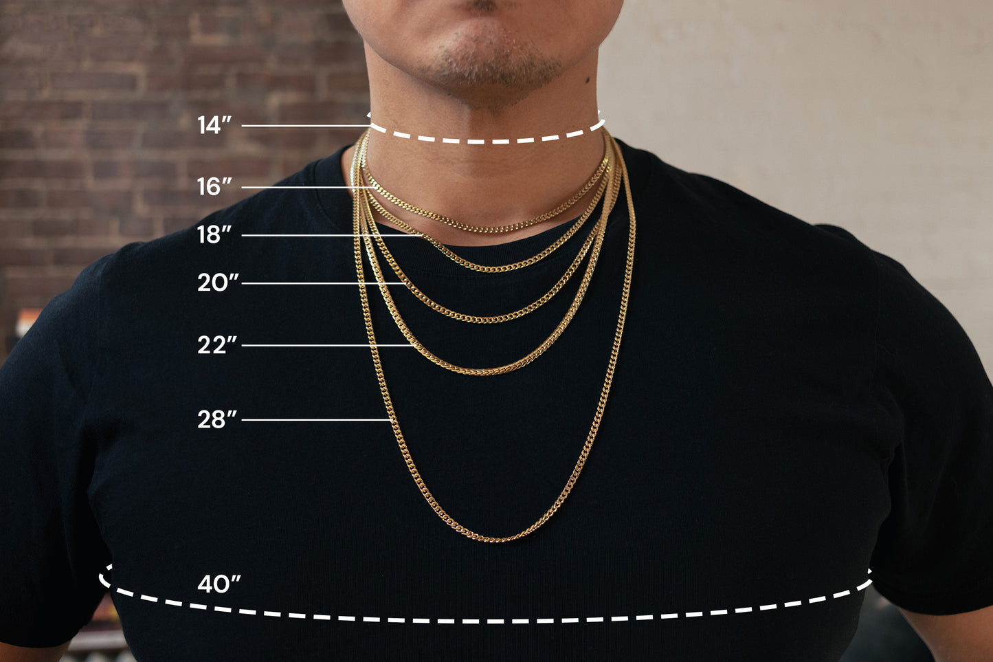 Sterling Silver 6.75mm Figaro Chain 22in