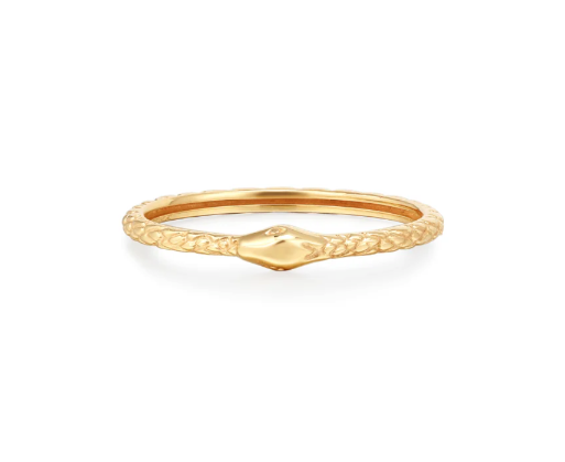MEDUSA | 14kK Yellow Gold Snake Ring