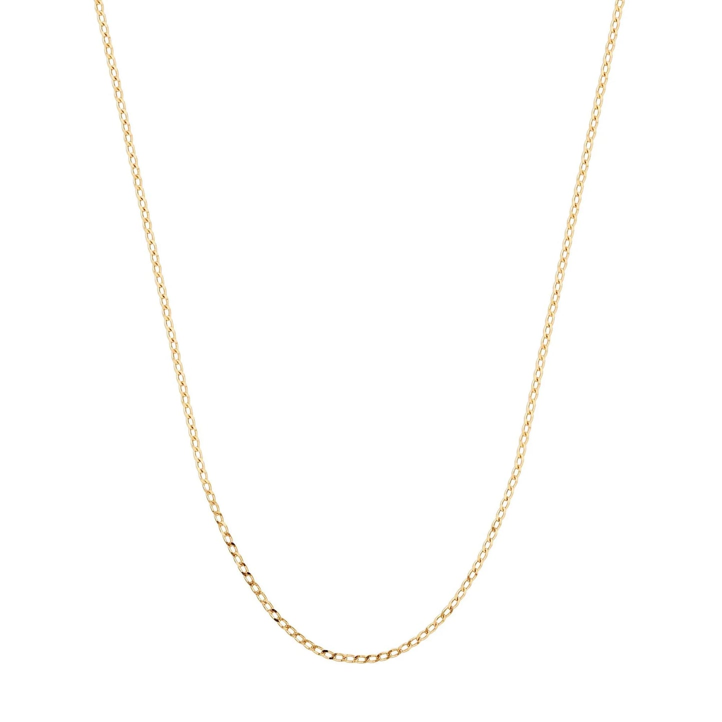JOSIE | 14K Yellow Gold Curb Chain