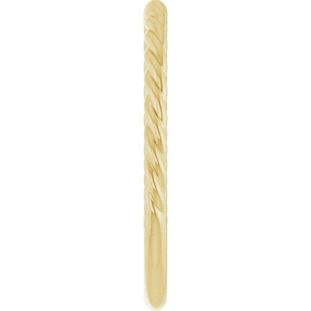 Yellow Gold Rope Band