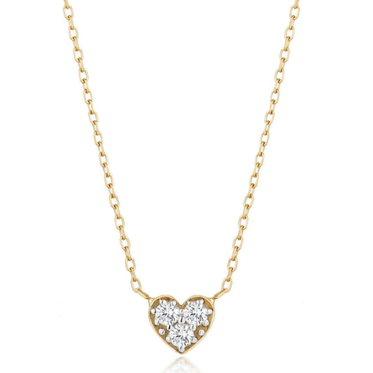 SOPHIE | Diamond Heart Necklace