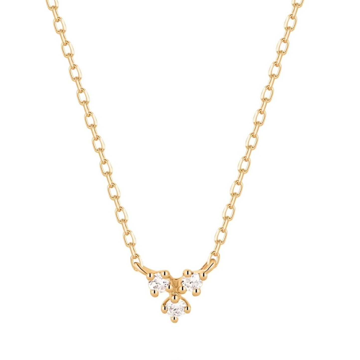 CLOVER | Diamond Necklace