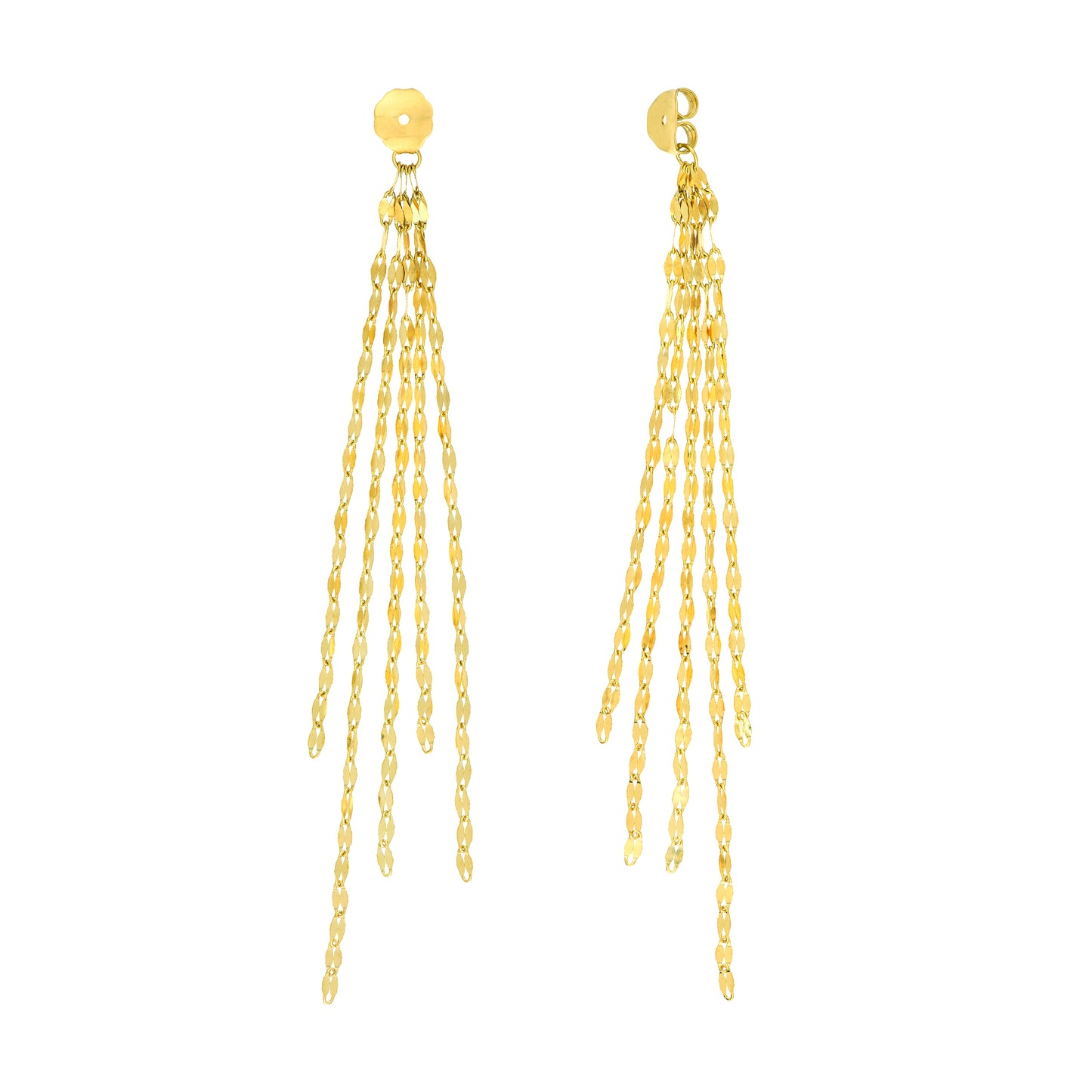 14K Yellow Gold OAKLEE Earring Extensions