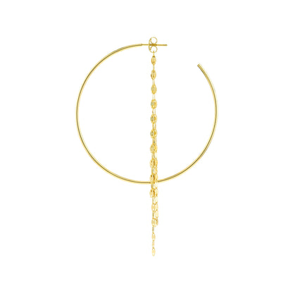 14K Yellow Gold OAKLEE Earring Extensions