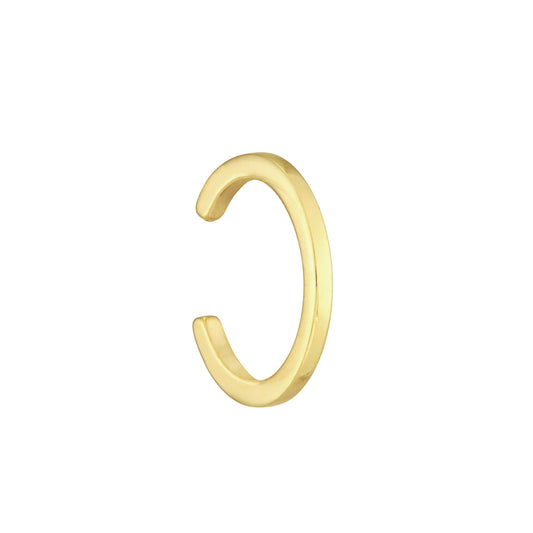 14K Yellow Gold Ear Cuff