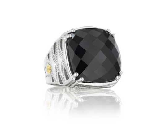 TACORI Sterling Silver Black Onyx Ring