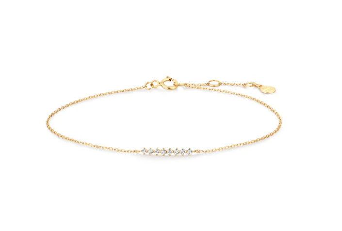 DESIREE | 14K Yellow Gold Diamond Bracelet