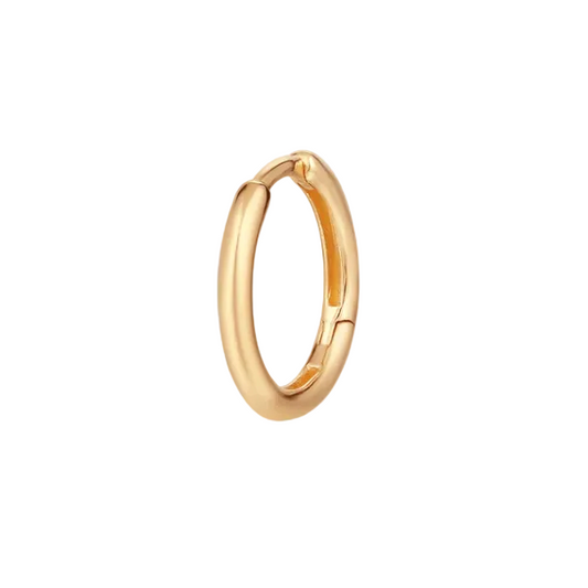 ANNA | 14K Yellow Gold Huggie