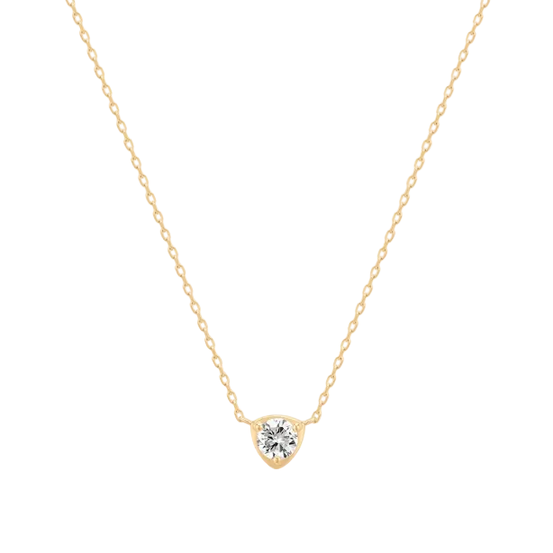 SIENNA | 14K Yellow Gold Lab Grown Diamond Necklace
