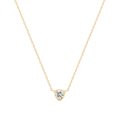 SIENNA | 14K Yellow Gold Lab Grown Diamond Necklace