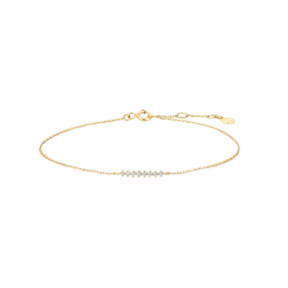 DESIREE | 14K Yellow Gold Diamond Bracelet