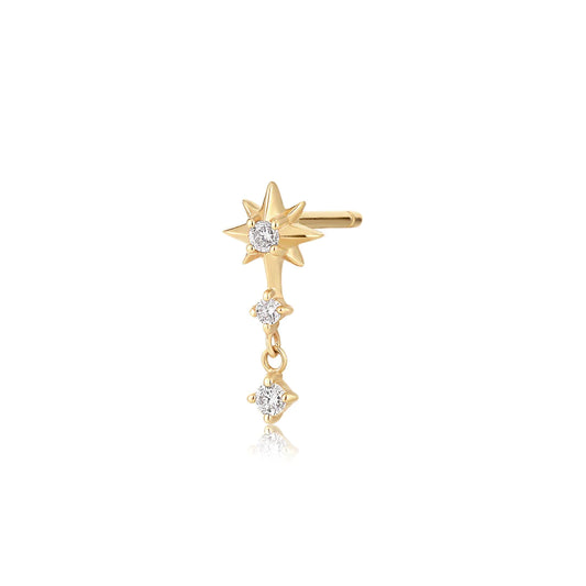 NOVA | Triple Diamond Starburst Single Earring